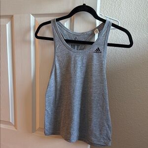 Adidas Gray Sports Sleeveless Tank Top Women's XS EUC